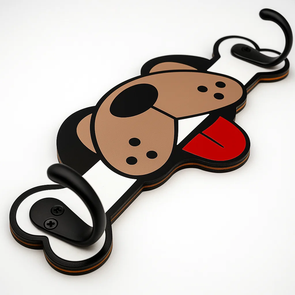 Dog with Bone Lead Hanger - Image 3