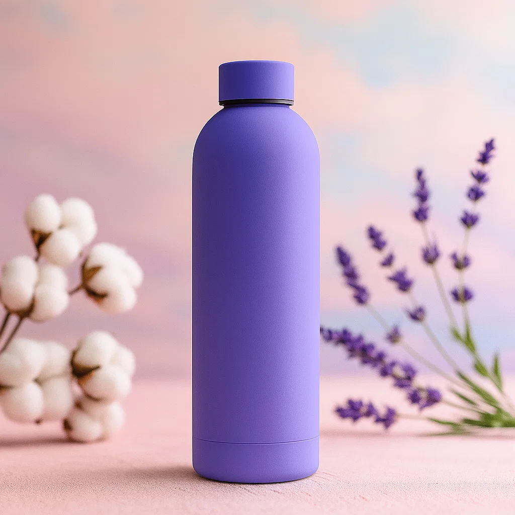 Personalised water bottle with own name