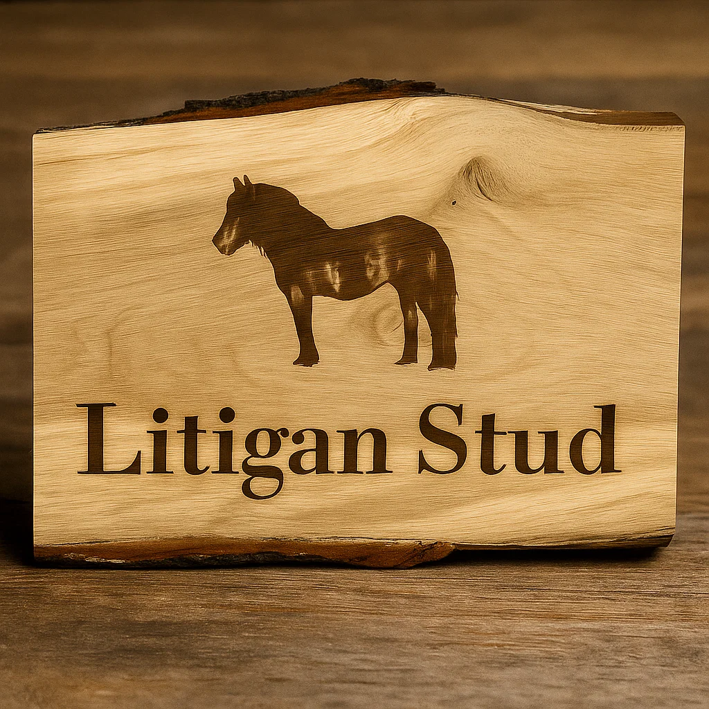 Live Edge Customisable and Personalised house sign oak