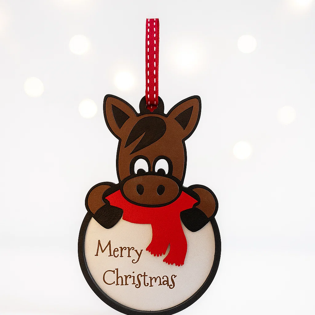 Brown Pony Bauble