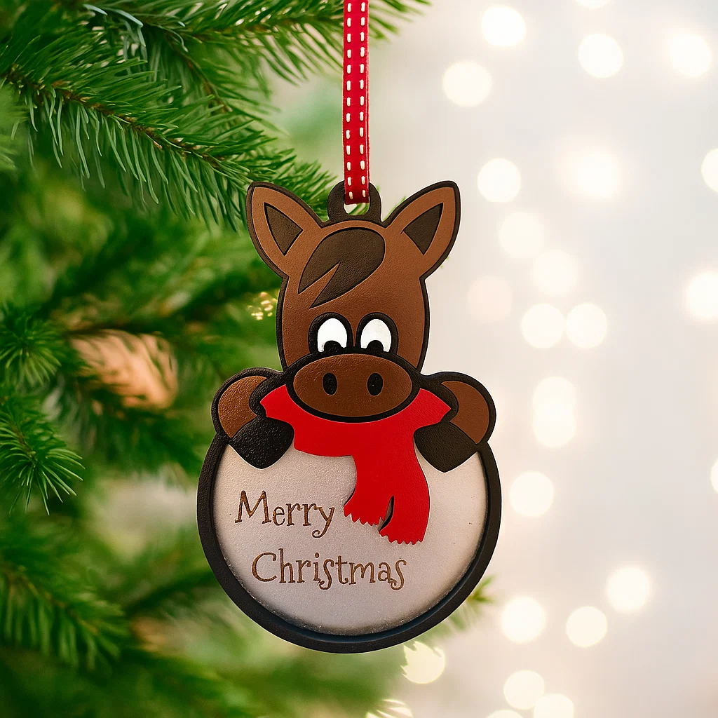 Brown Pony Bauble
