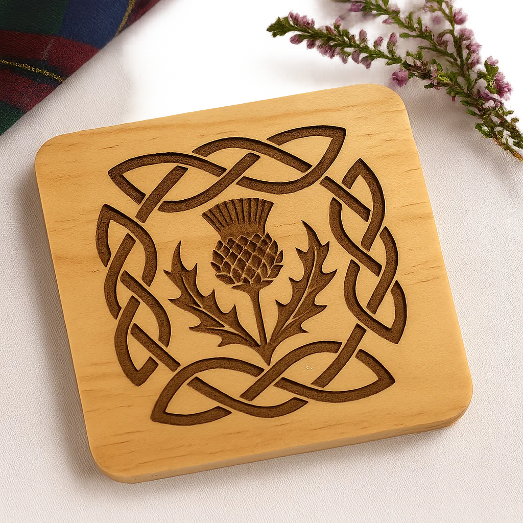 Coaster - Scottish Thistle - Image 5