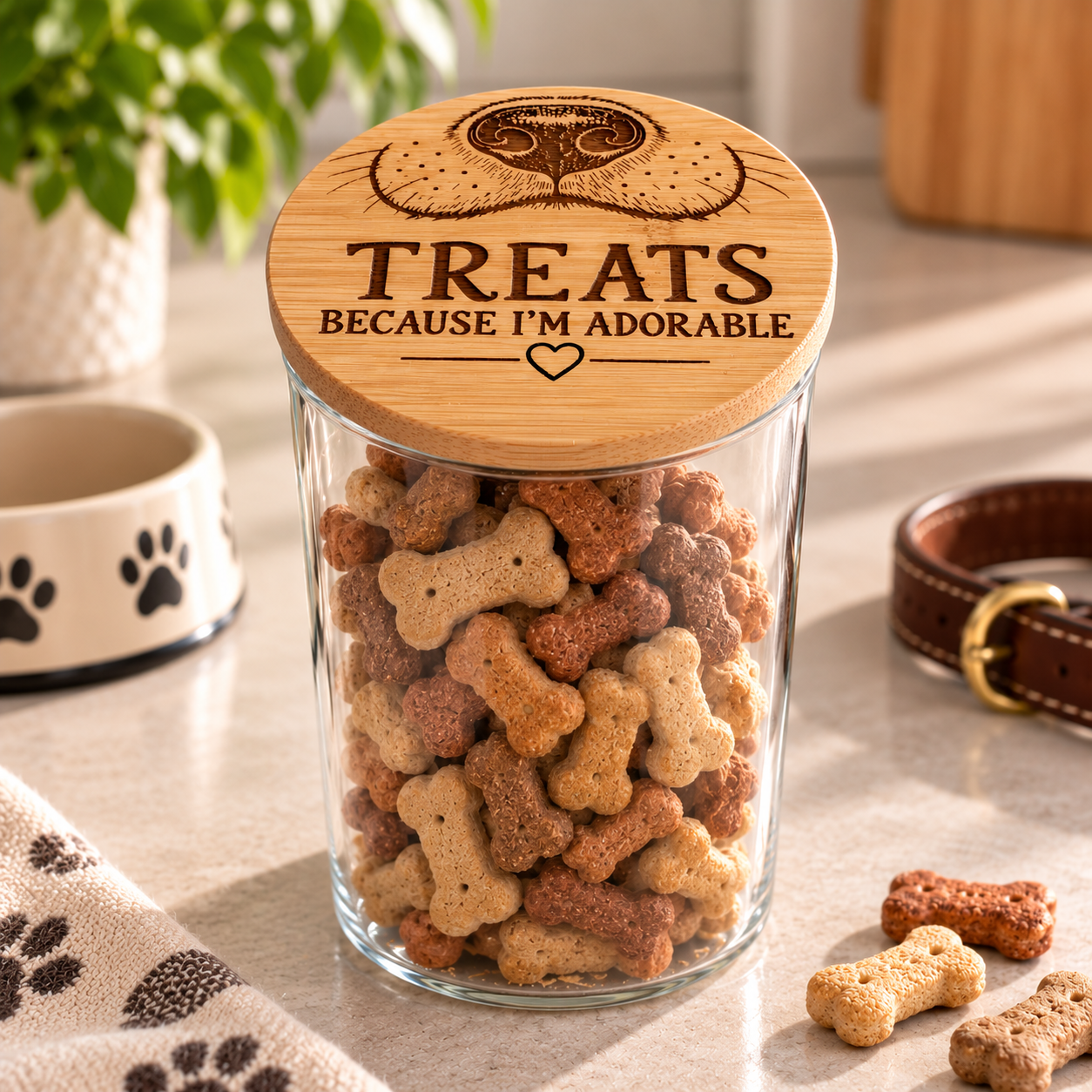 Dog Treat Jar